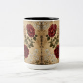 Tasse 2 Couleurs Personalized Valentine Coffee Mug ツートーンマグカップ (中央)