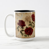 Tasse 2 Couleurs Personalized Valentine Coffee Mug ツートーンマグカップ (左)