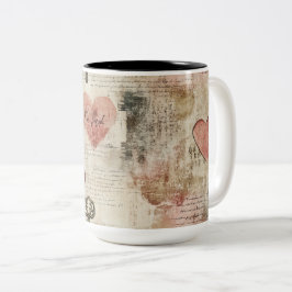 Tasse 2 Couleurs Personalized Valentine Coffee Mug ツートーンマグカップ
