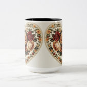 Tasse 2 Couleurs Personalized Valentine Coffee Mug ツートーンマグカップ (中央)