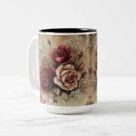 Tasse 2 Couleurs Personalized Valentine Coffee Mug ツートーンマグカップ