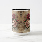 Tasse 2 Couleurs Personalized Valentine Coffee Mug ツートーンマグカップ (中央)