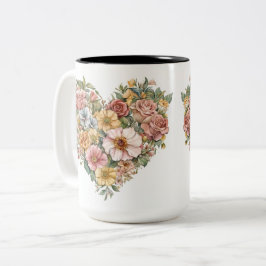 Tasse 2 Couleurs Personalized Valentine Coffee Mug ツートーンマグカップ