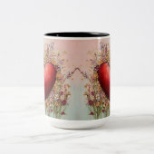 Tasse 2 Couleurs Personalized Valentine Coffee Mug ツートーンマグカップ (中央)