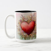 Tasse 2 Couleurs Personalized Valentine Coffee Mug ツートーンマグカップ (左)