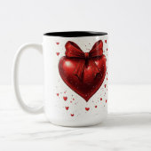 Tasse 2 Couleurs Personalized Valentine Coffee Mug ツートーンマグカップ (左)