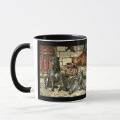 Tasse 2 Couleurs Retour de chasse マグカップ (左)