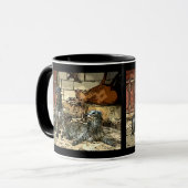 Tasse 2 Couleurs Retour de chasse マグカップ (正面左)