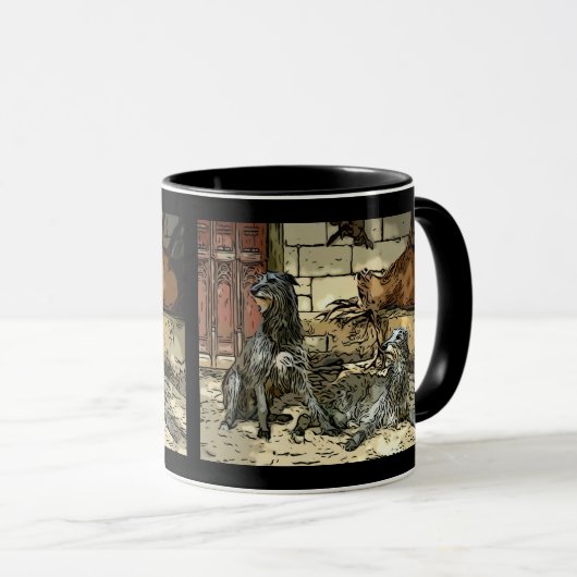 Tasse 2 Couleurs Retour de chasse マグカップ (正面右)
