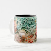 Tasse 2 Couleurs Under the sea Mug, Ocean Vibes Dr ツートーンマグカップ (正面左)