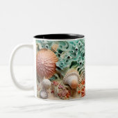Tasse 2 Couleurs Under the sea Mug, Ocean Vibes Dr ツートーンマグカップ (左)