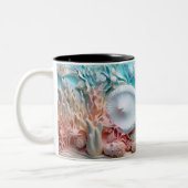 Tasse 2 Couleurs Under the sea Mug, Ocean Vibes Dr ツートーンマグカップ (左)