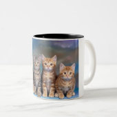 tasse 325 ml chats ツートーンマグカップ (正面右)