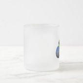 Tasse 4x4 camion monstre フロストグラスマグカップ (中央)