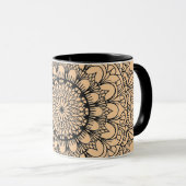 tasse à café avec caligraphie arabe マグカップ (正面右)