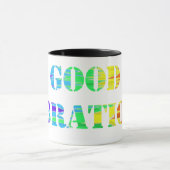 Tasse à café avec inscription GOOD VIBRATIONS マグカップ (中央)