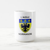 Tasse à Café - Blason de L'Aigle - Normandie コーヒーマグカップ (中央)