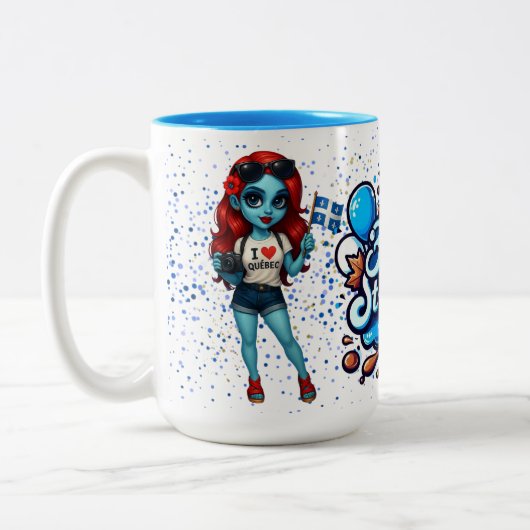 Tasse à café | Bonne St-Jean ツートーンマグカップ (左)