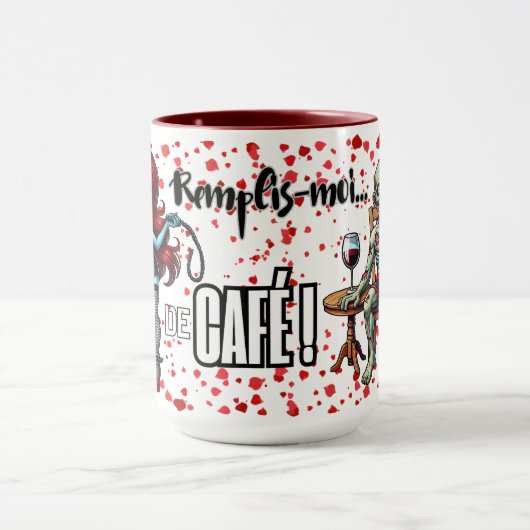 Tasse à café | Bonne St-Valentin マグカップ (中央)