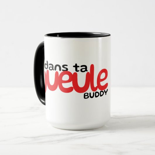 Tasse à café | Dans Ta Gueule Buddy | AKA Été マグカップ (正面左)