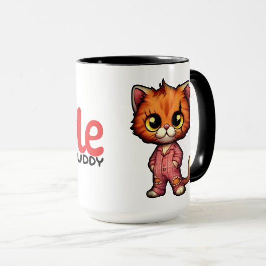 Tasse à café | Dans Ta Gueule Buddy | Chat マグカップ (正面右)