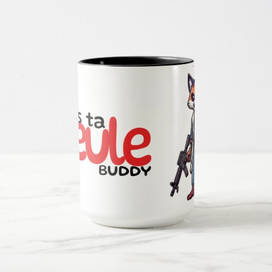 Tasse à café | Dans Ta Gueule | Fin Renard マグカップ (中央)