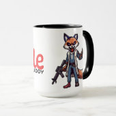 Tasse à café | Dans Ta Gueule | Fin Renard マグカップ (正面右)