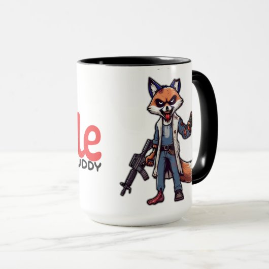 Tasse à café | Dans Ta Gueule | Fin Renard マグカップ (正面右)