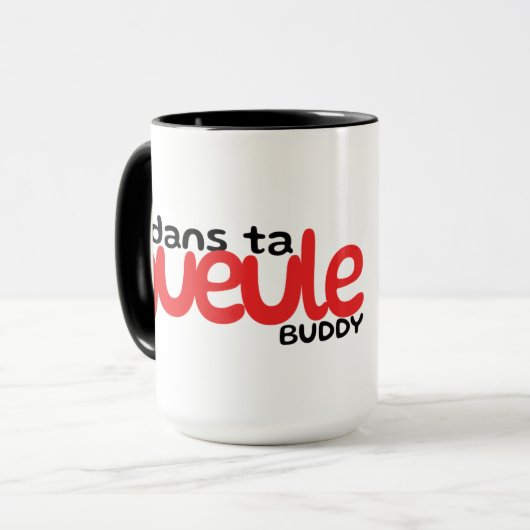 Tasse à café | Dans Ta Gueule | Fin Renard マグカップ (正面左)