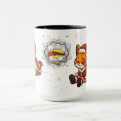 Tasse à café du temps des fêtes | Noel マグカップ (中央)