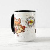 Tasse à café du temps des fêtes | Noel マグカップ (正面左)