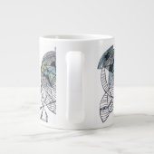 Tasse à café  en céramique  - Idée cadeau ジャンボコーヒーマグカップ (裏面)