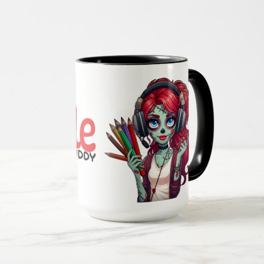 Tasse à café | Gueule Buddy | Zombie Elodie マグカップ (正面右)