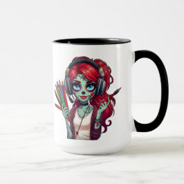 Tasse à café | J'aime mon Akashic | Zombie Elodie マグカップ