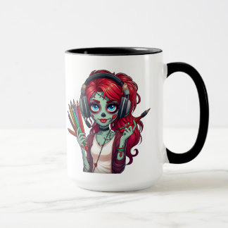 Tasse à café | J'aime mon Akashic | Zombie Elodie マグカップ