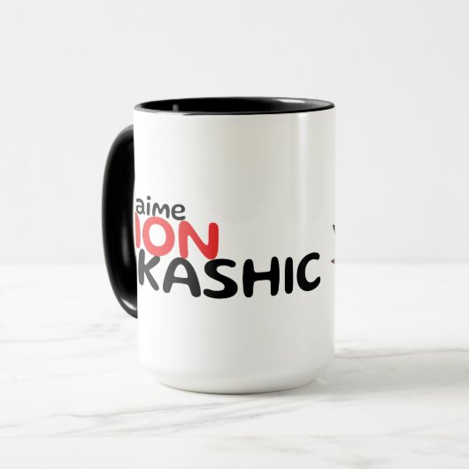 Tasse à café | J'aime mon Akashic | Zombie Elodie マグカップ (正面左)