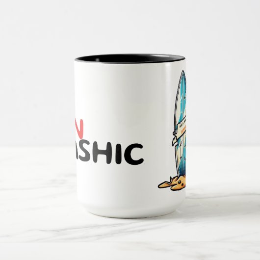 Tasse à café | J'aime mon Akashic | Zombie Surf マグカップ (中央)