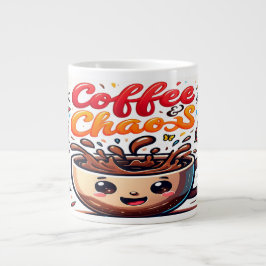 Tasse à Café Kawaii et Amusante | Cadeau Idéal pou ジャンボコーヒーマグカップ