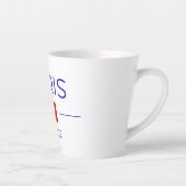 Tasse à café Paris カフェラテマグ (右)