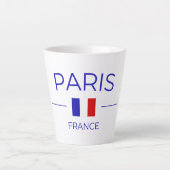 Tasse à café Paris カフェラテマグ (正面)