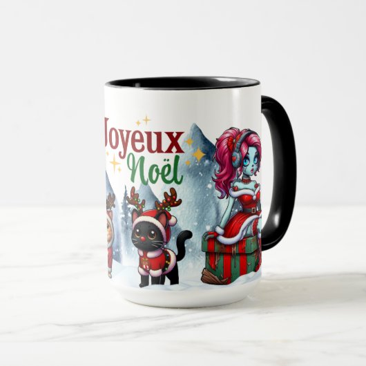 Tasse à café | Temps des fetes マグカップ (正面右)