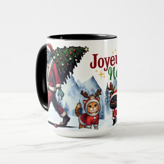 Tasse à café | Temps des fetes マグカップ (正面左)