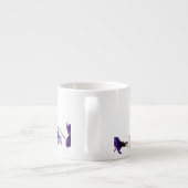 tasse à café Violettes エスプレッソカップ (裏面)