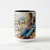 Tasse à deux couleurs, 15 oz ツートーンマグカップ (中央)