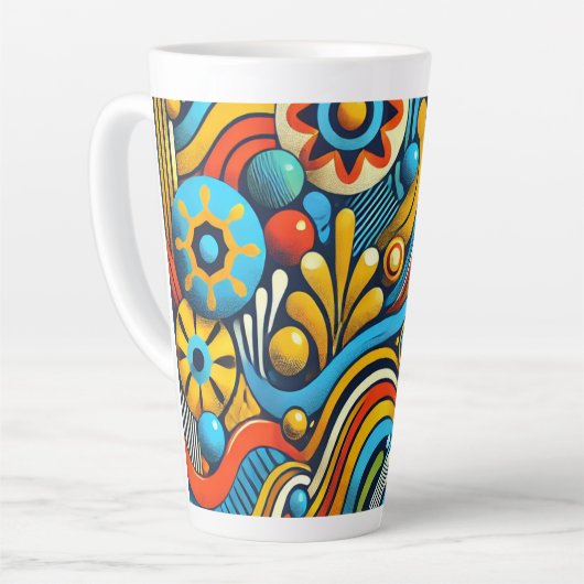 Tasse à lait カフェラテマグ (左アングル)