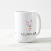 Tasse Acupuncture, cadeau acupuncteur  コーヒーマグカップ (正面右)