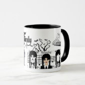 Tasse Adams family マグカップ (正面右)