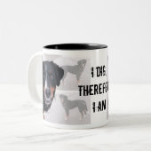 Tasse "Appenzeller Sennenhund" ツートーンマグカップ (正面左)