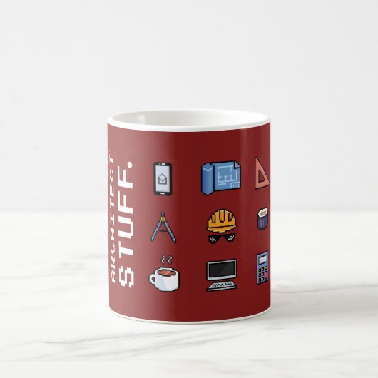 Tasse Architect Stuff コーヒーマグカップ (中央)