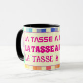 Tasse avec texte modifiable マグカップ (正面左)